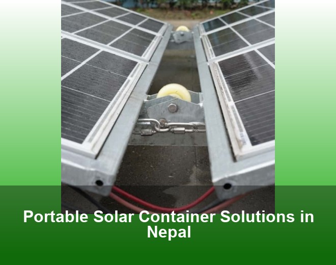 Portable Solar Container Solutions in Nepal